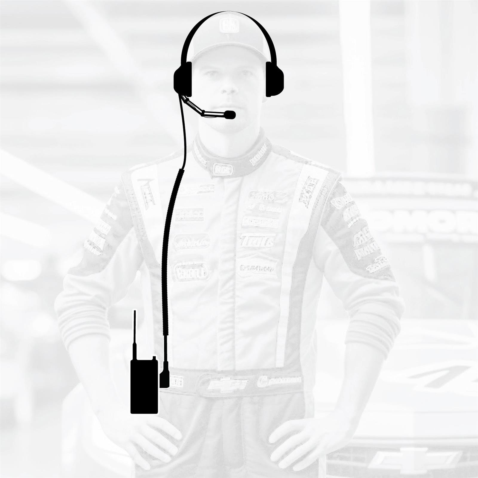 Rugged Radios Crew Chief - H42 Spotter Headset and Rugged Handheld Radio Package - Safety Yellow