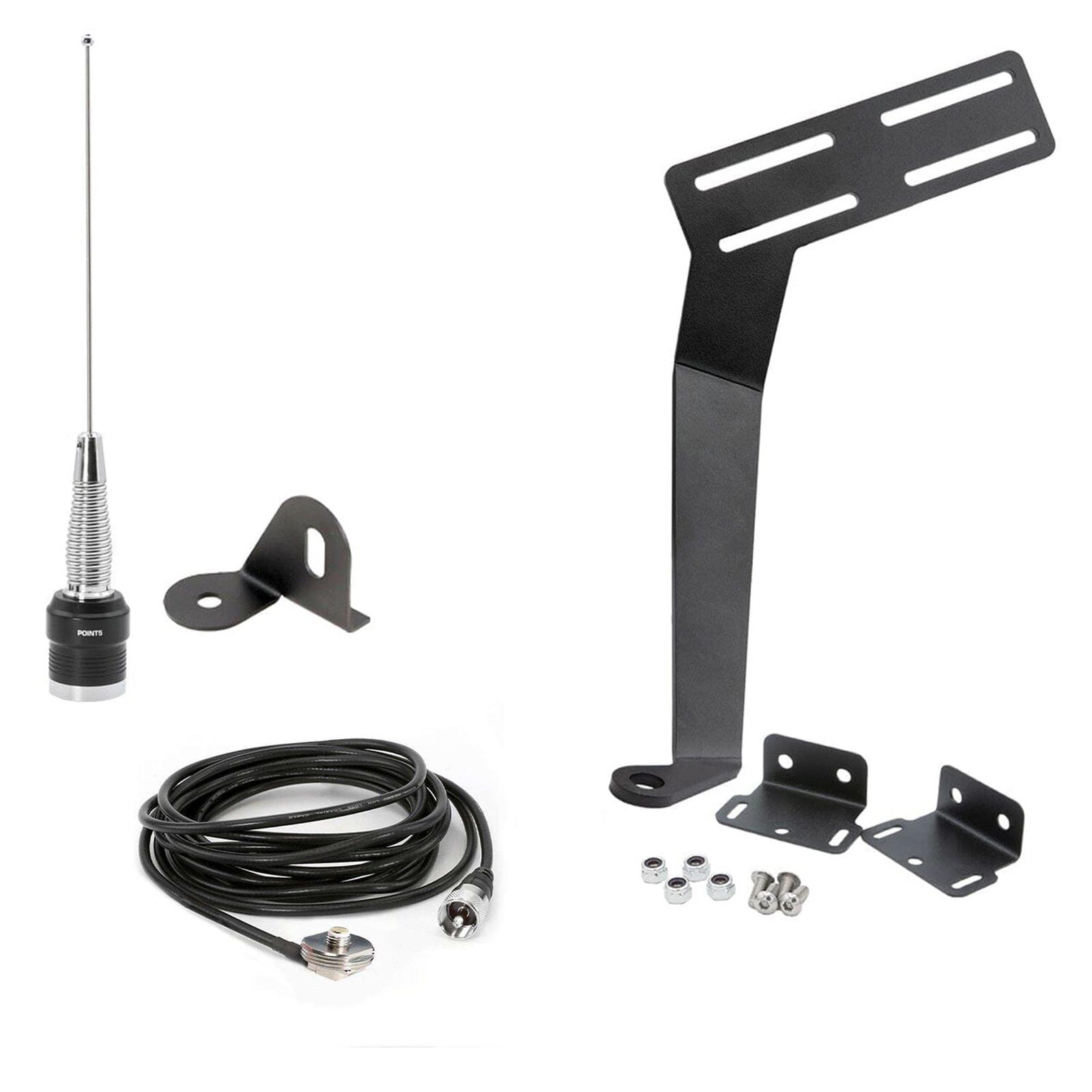 Rugged Radios Two Way JKU-G4 Jeep Wrangler TJ, LJ, JK, JKU and Rubicon Two-Way GMRS Mobile Radio Kit thumbnail 6