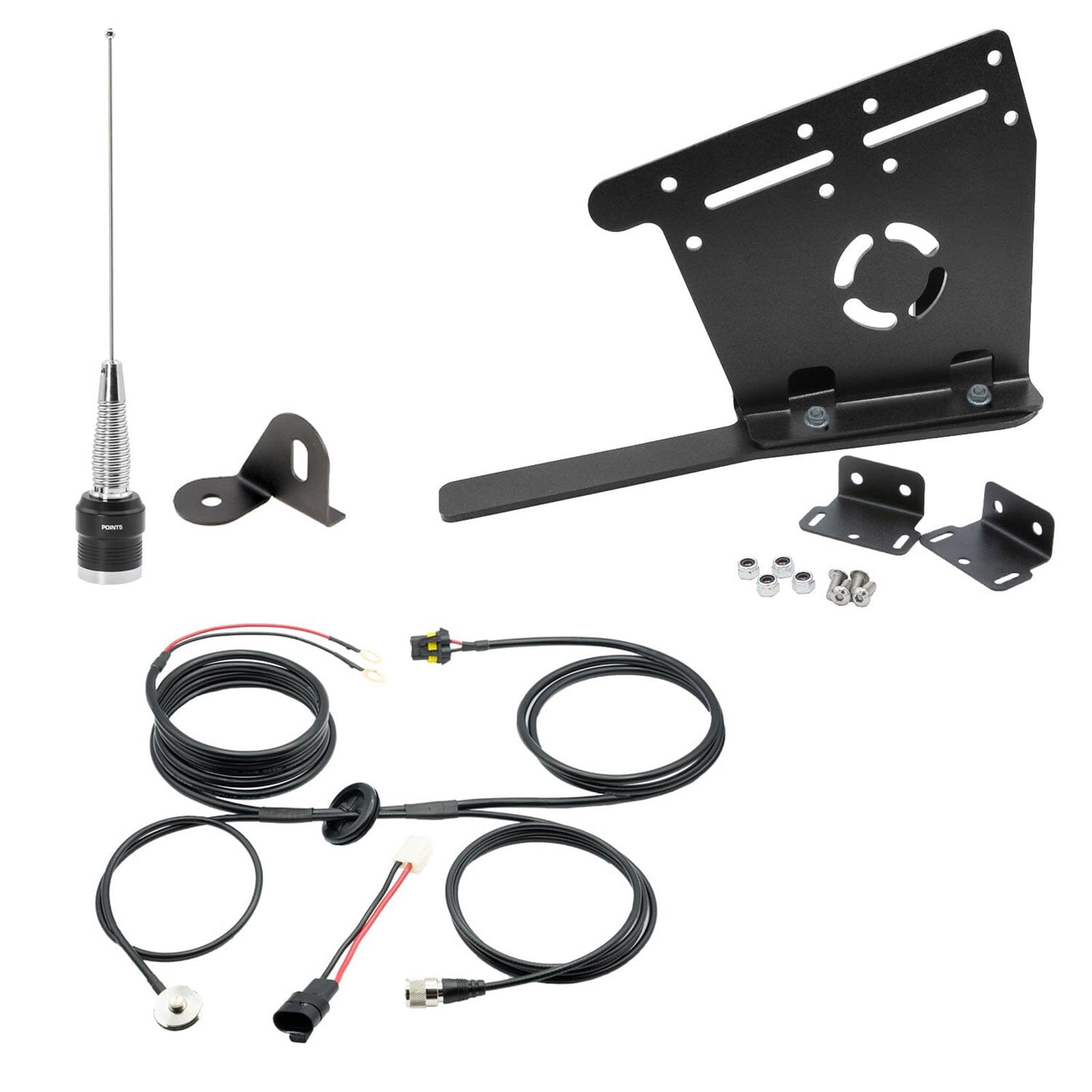 Rugged Radios Jeep Wrangler JL JLU and Gladiator JT Two-Way GMRS Mobile Radio Kit thumbnail 3