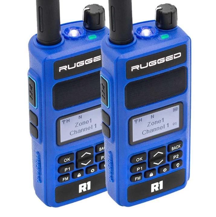 Rugged Radios 2 PACK - Rugged R1 - Business Band Two Way Handheld Radio - Digital and Analog thumbnail 2