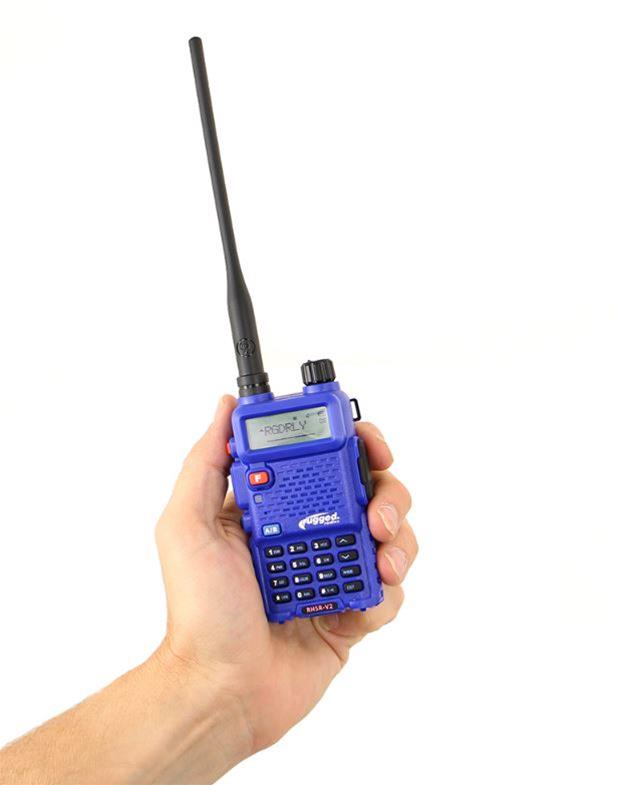 Rugged Radios RH5RV2 Rugged Radios RH5R Dual Band Handheld Radios
