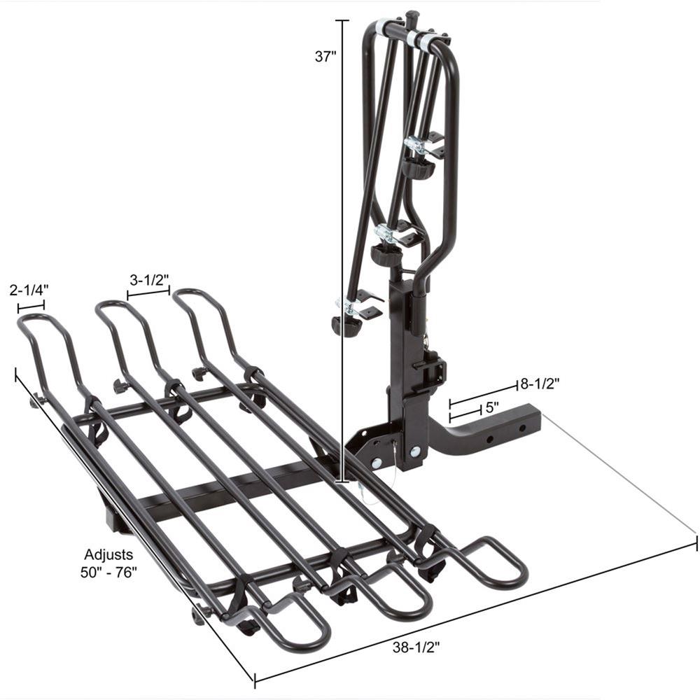 Discount Ramps BC 3581 Apex Deluxe Hitch Bike Racks Summit Racing