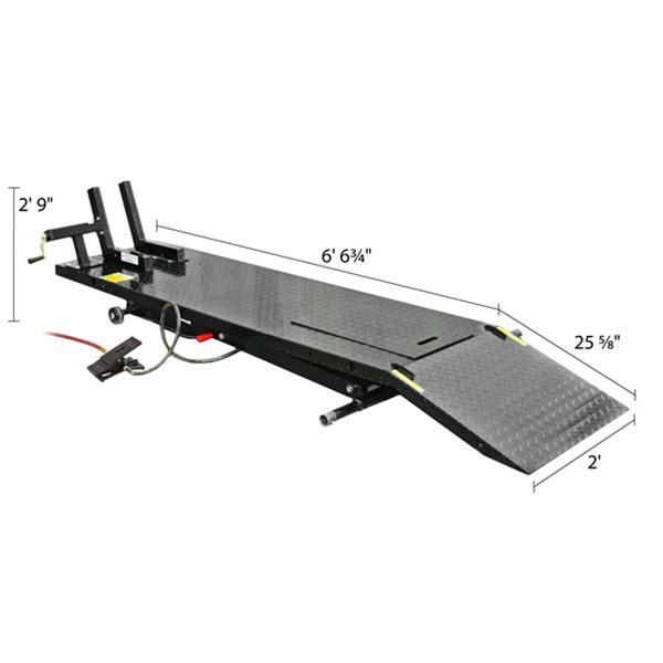 Discount Ramps BW1000A Rage Powersport Black Widow Motorcycle Lifts