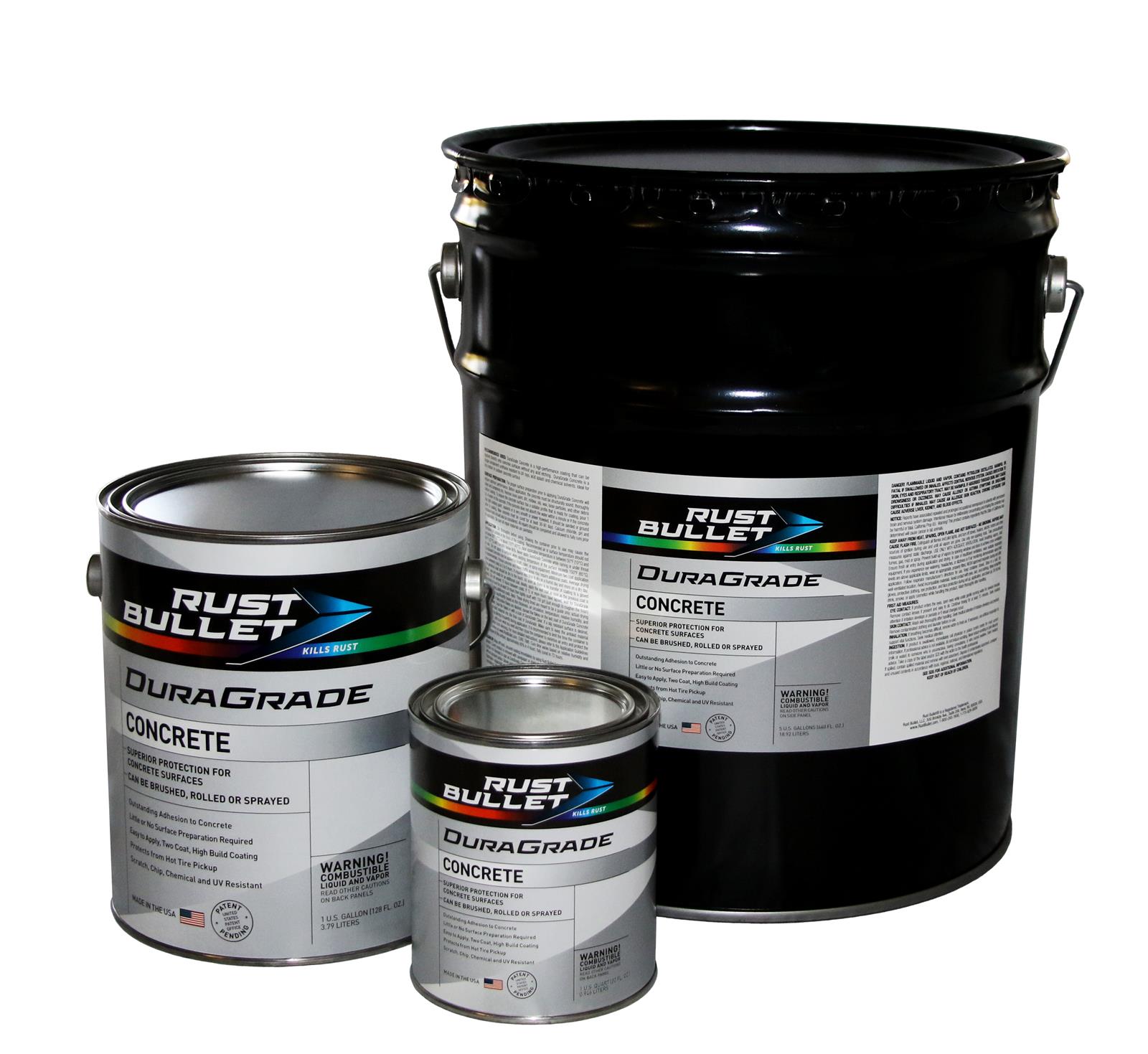Rust Bullet 8.50154E+11 Rust Bullet DuraGrade Concrete UltraLow VOC