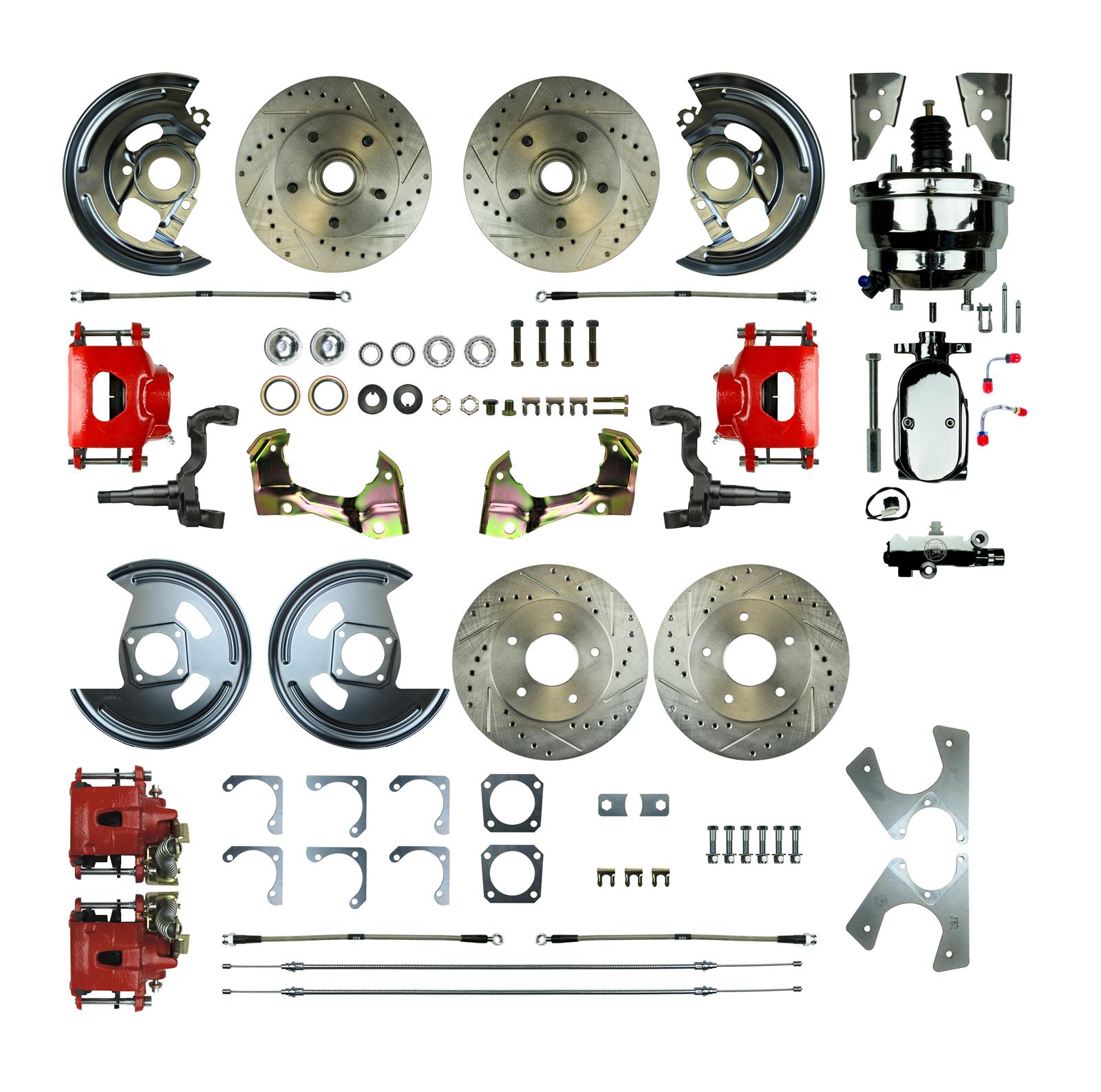 Right Stuff Detailing AFXDC42CZX Right Stuff Detailing 4-Wheel Disc Brake  Conversion Show'N Go Kits | Summit Racing