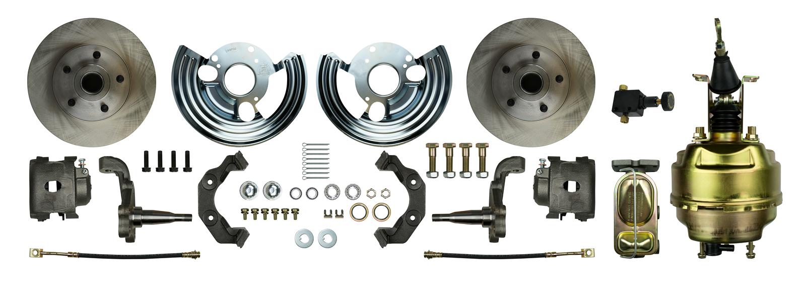 Disc Brake Upgrade Kit-4WD Front Rear Centric 906.65056