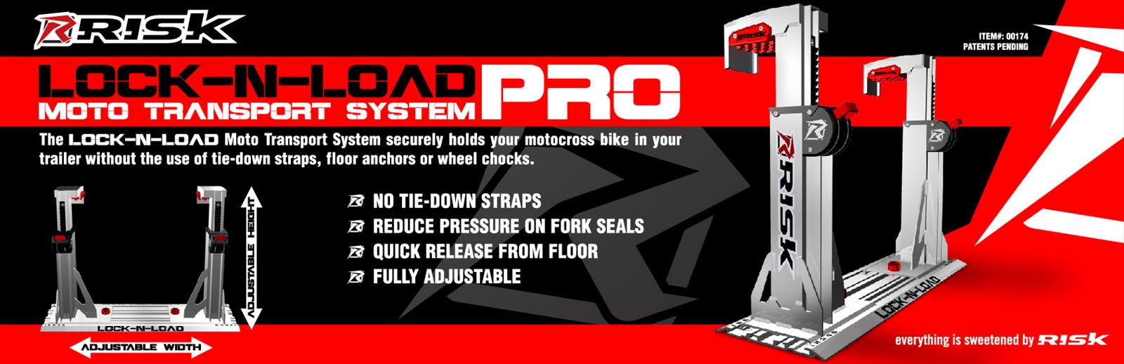 Risk Racing 00174 Risk Racing Lock-N-Load Pro Moto Anchoring 