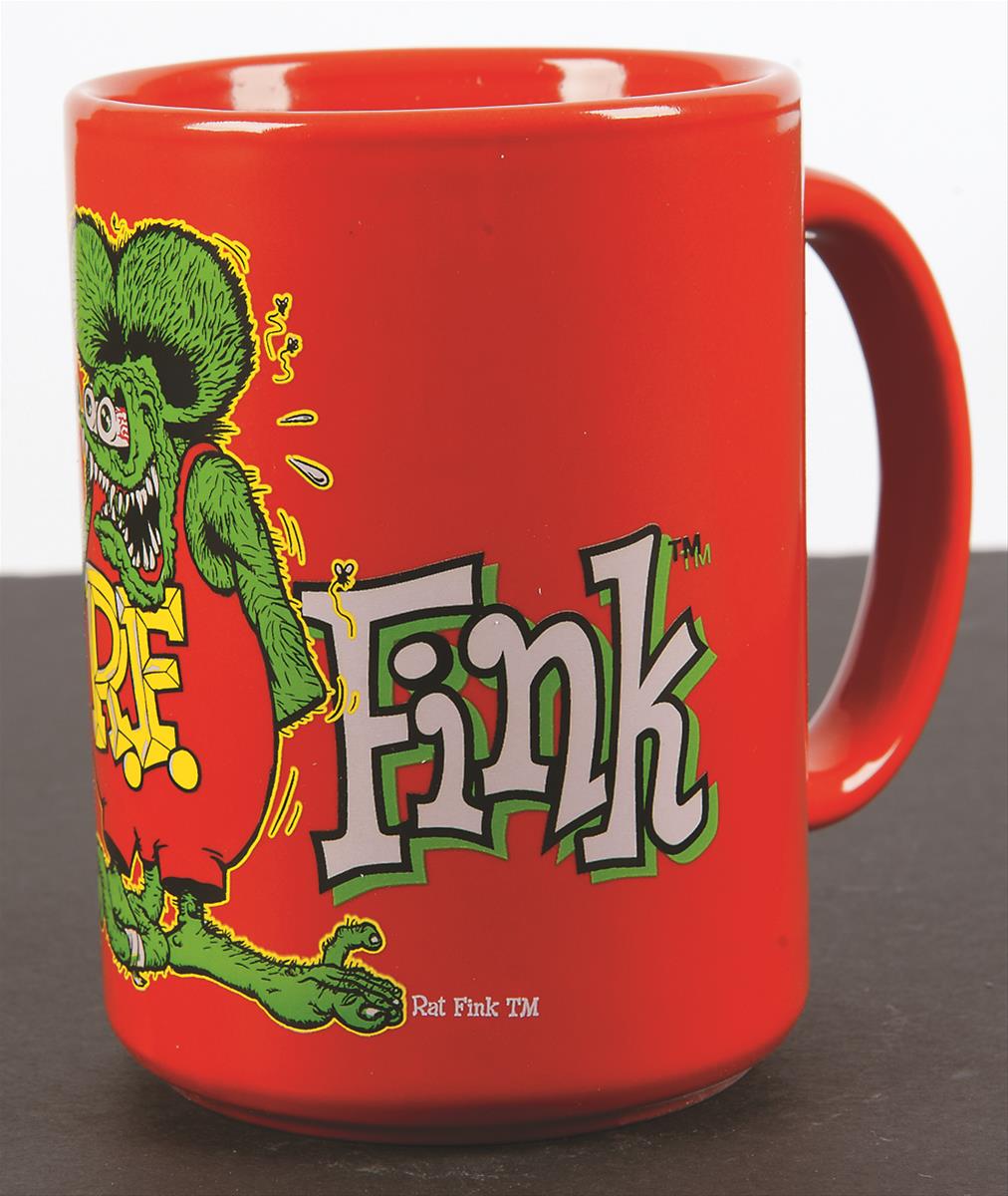 Rat Fink RNV13 Rat Fink Mug Red | Summit Racing