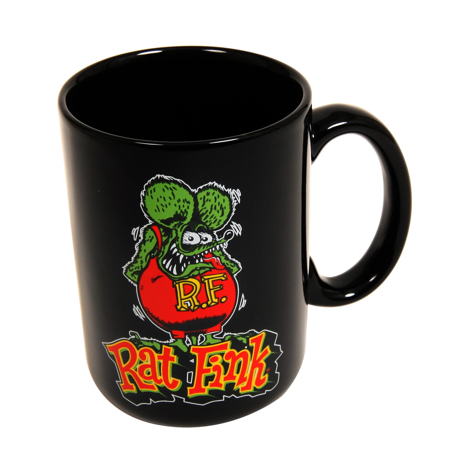 Rat Fink RNV57 Rat Fink Mug Black | Summit Racing