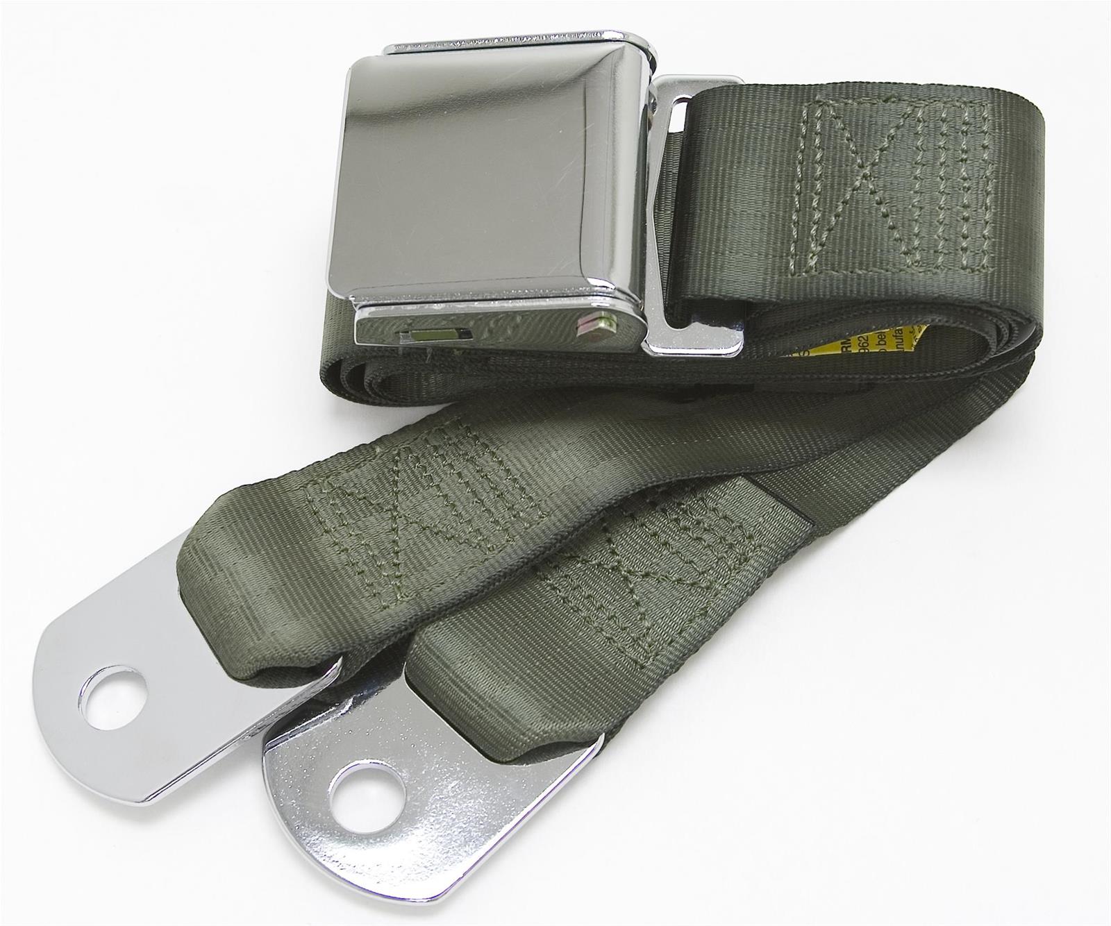 RetroBelt 258GRN6021 RetroBelt 2Point Lap Seat Belts Summit Racing