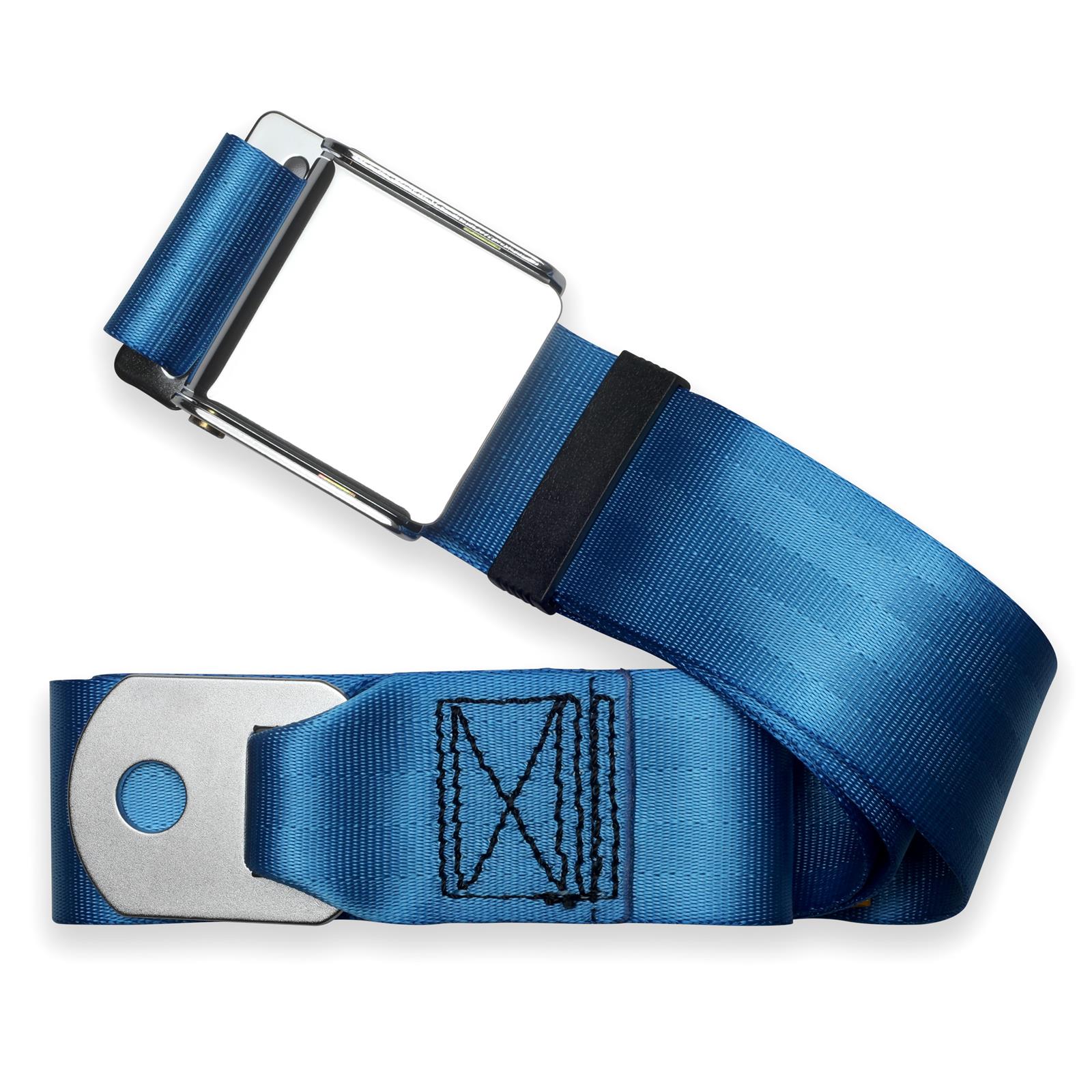 Vintage Vibes: RetroBelt Turquoise 75" Lap Seat Belt – Classic Style, Modern Safety!