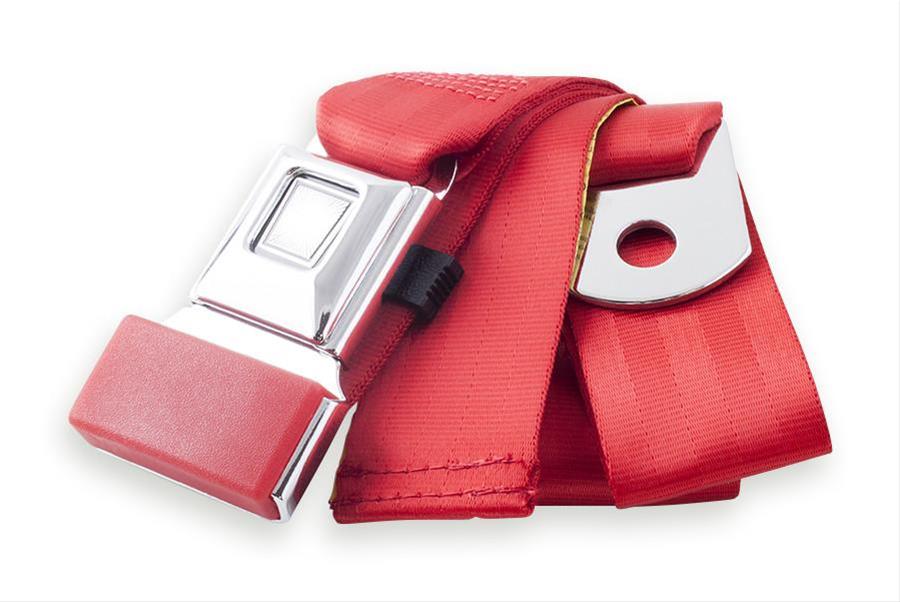 RetroBelt 268BRD60 RetroBelt PushButton Lap Belts Summit Racing