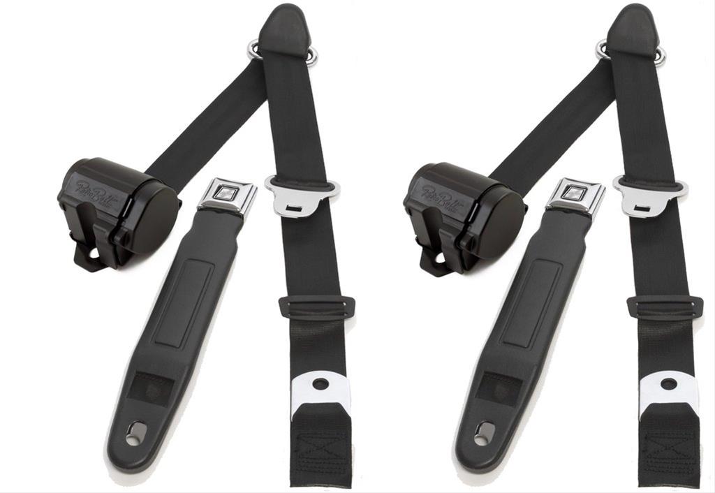 RetroBelt RB6475GMKTBLKBU RetroBelt 3Point Retractable Lap and