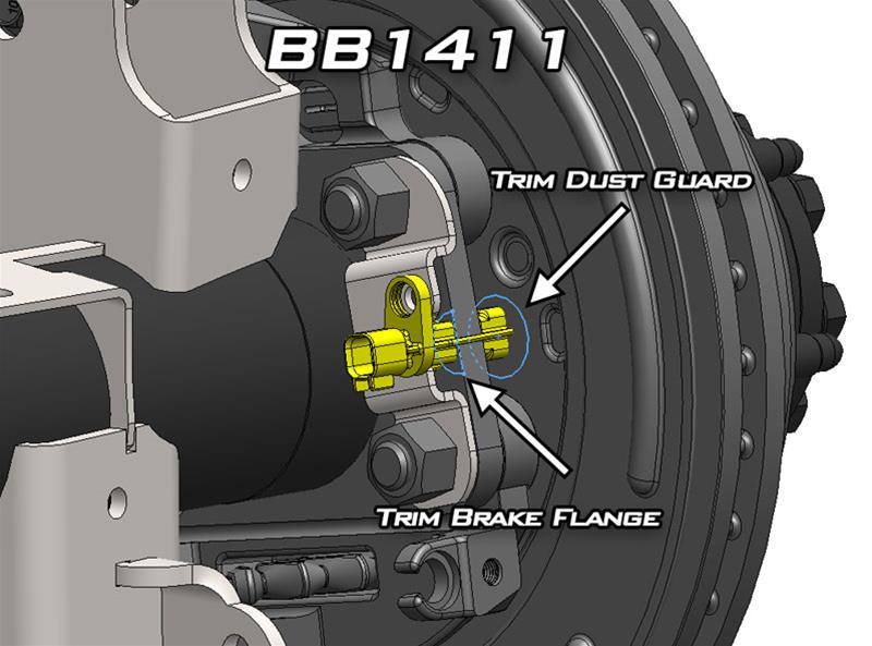 Artec Industries ABS Reluctor Rings for 2007-2017 WRANGLER, 2018 WRANGLER JK - BB1430 1 Ton 14 Bolt Factory Disc Kit thumbnail 2