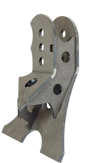 Artec Industries Adjustable Panhard Mounts BR1025 Mount for D60 Truss Ford 85-91.5 for use with ARTEC TRUSSES