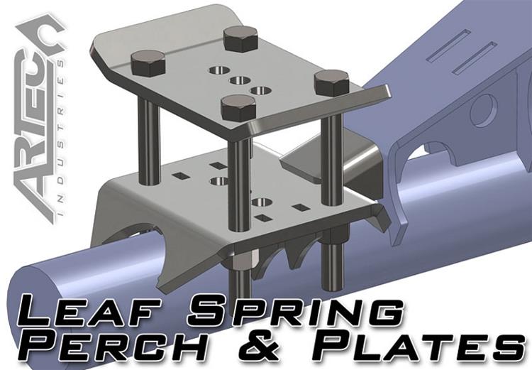 Artec Industries Leaf Spring Perches BR1034 spring perch and plates (pair) thumbnail 2