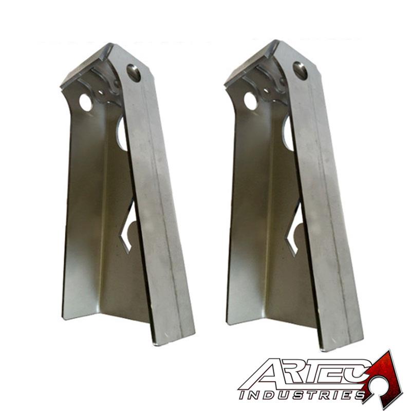 Artec Industries Shock Tower Mounts BR1058 Mounts, Frame Cutout, Upper, Pair