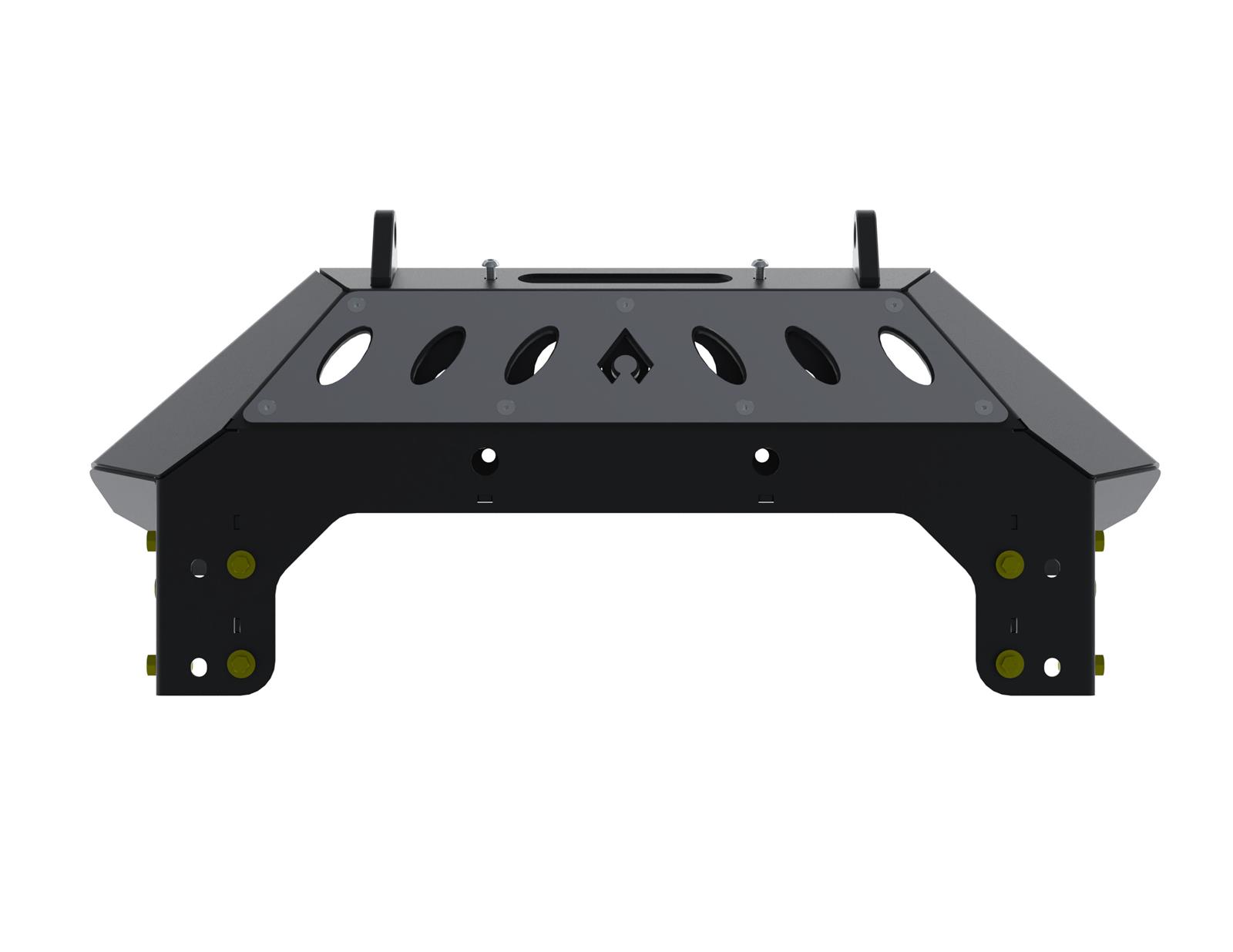 Artec Industries High-Clearance Front Bumpers for 2020-2024 GLADIATOR, 2007-2024 WRANGLER, 2018 WRANGLER JK - JJ9021 Bumper, Bantam Series, High Clearance, Front, Fabricated, Steel, Black Powdercoated, Jeep, JL, JT, JK, Each thumbnail 5