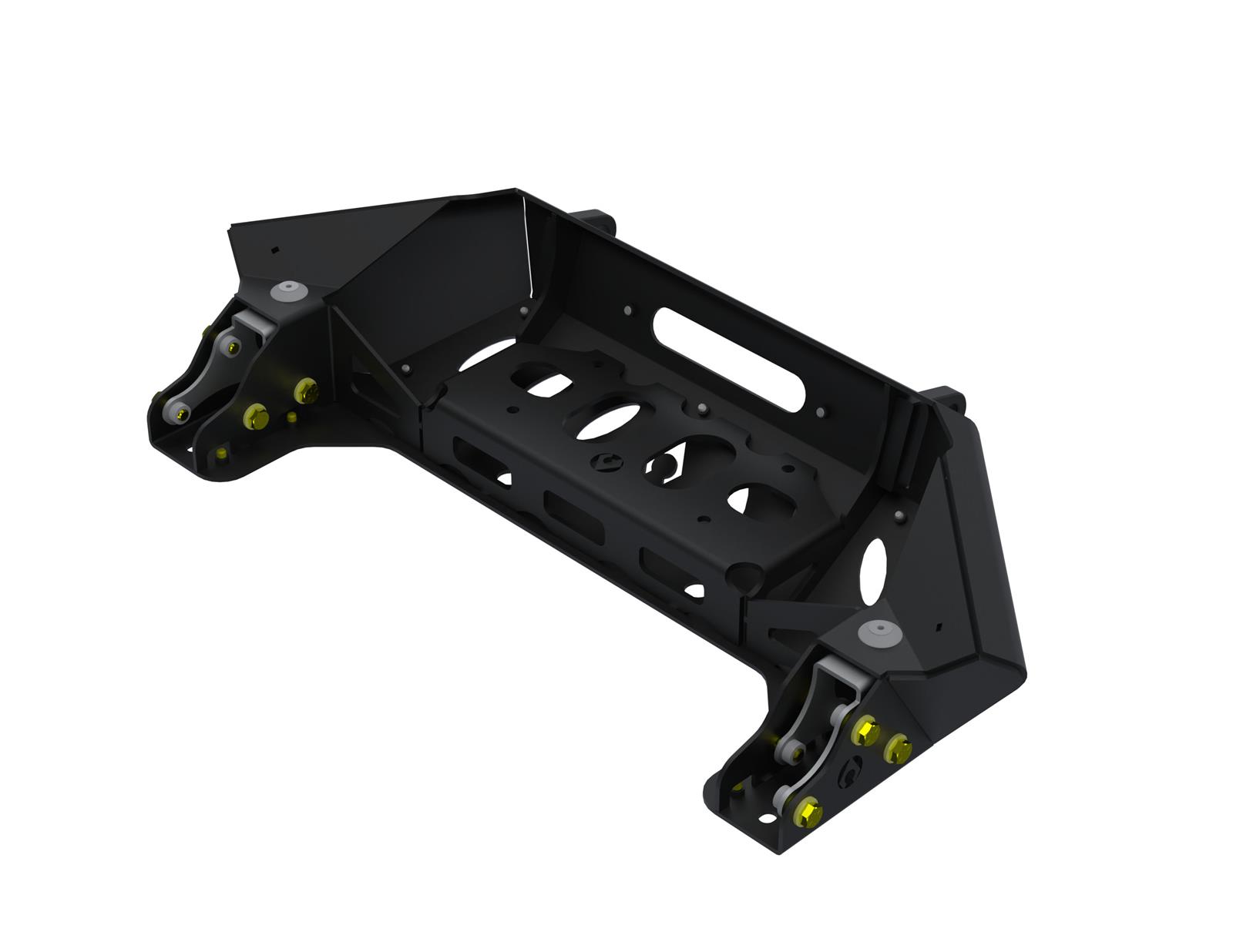 Artec Industries High-Clearance Front Bumpers for 2020-2024 GLADIATOR, 2007-2024 WRANGLER, 2018 WRANGLER JK - JJ9021 Bumper, Bantam Series, High Clearance, Front, Fabricated, Steel, Black Powdercoated, Jeep, JL, JT, JK, Each thumbnail 2