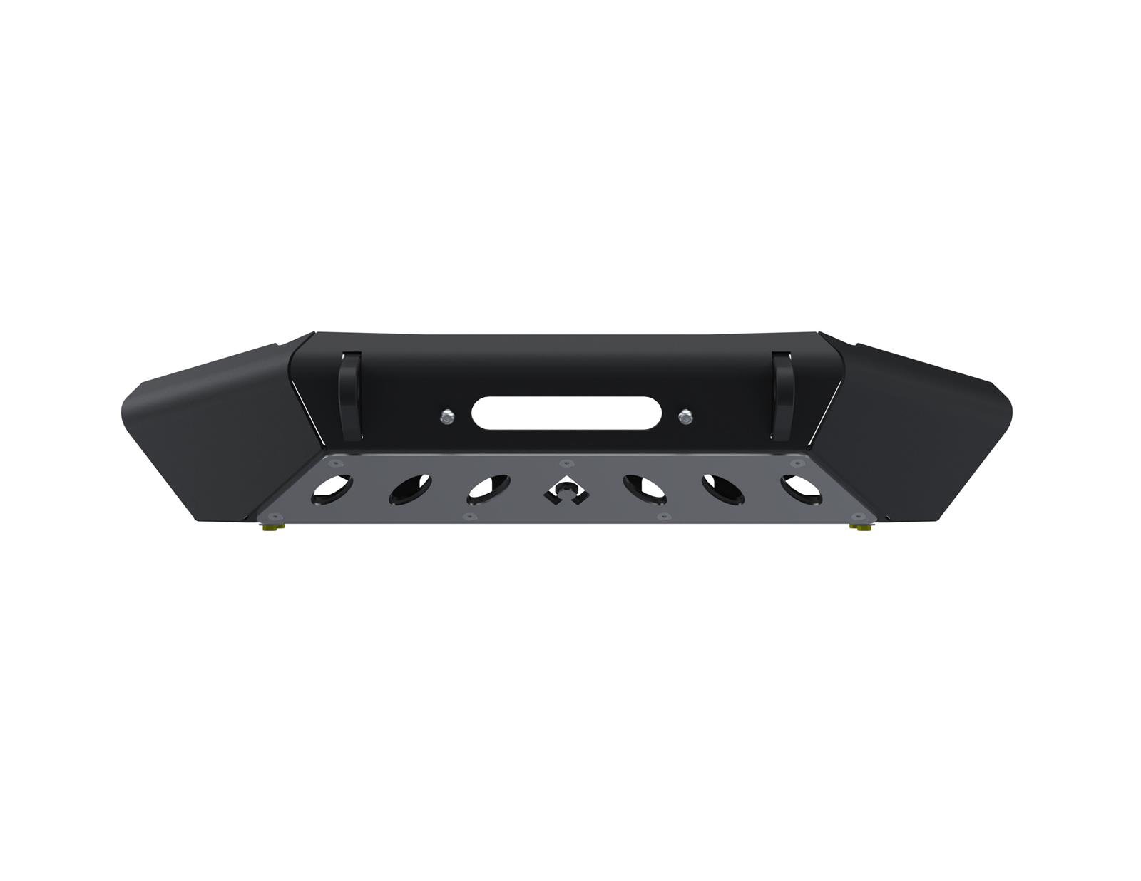 Artec Industries High-Clearance Front Bumpers for 2020-2024 GLADIATOR, 2007-2024 WRANGLER, 2018 WRANGLER JK - JJ9021 Bumper, Bantam Series, High Clearance, Front, Fabricated, Steel, Black Powdercoated, Jeep, JL, JT, JK, Each thumbnail 7