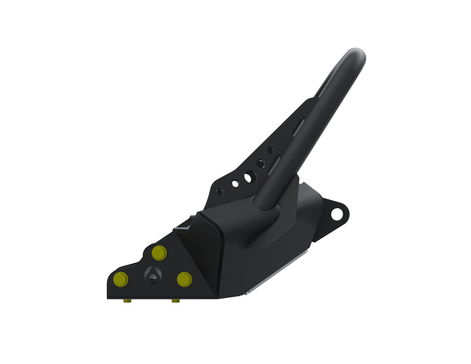 Artec Industries High-Clearance Front Bumpers for 2020-2024 GLADIATOR, 2007-2024 WRANGLER, 2018 WRANGLER JK - JJ9022 Bumper, Bantam Series, High Clearance, With Hoop Guard, Front, Fabricated, Steel, Black Powdercoated, Jeep, JL, JT, JK, Each thumbnail 8