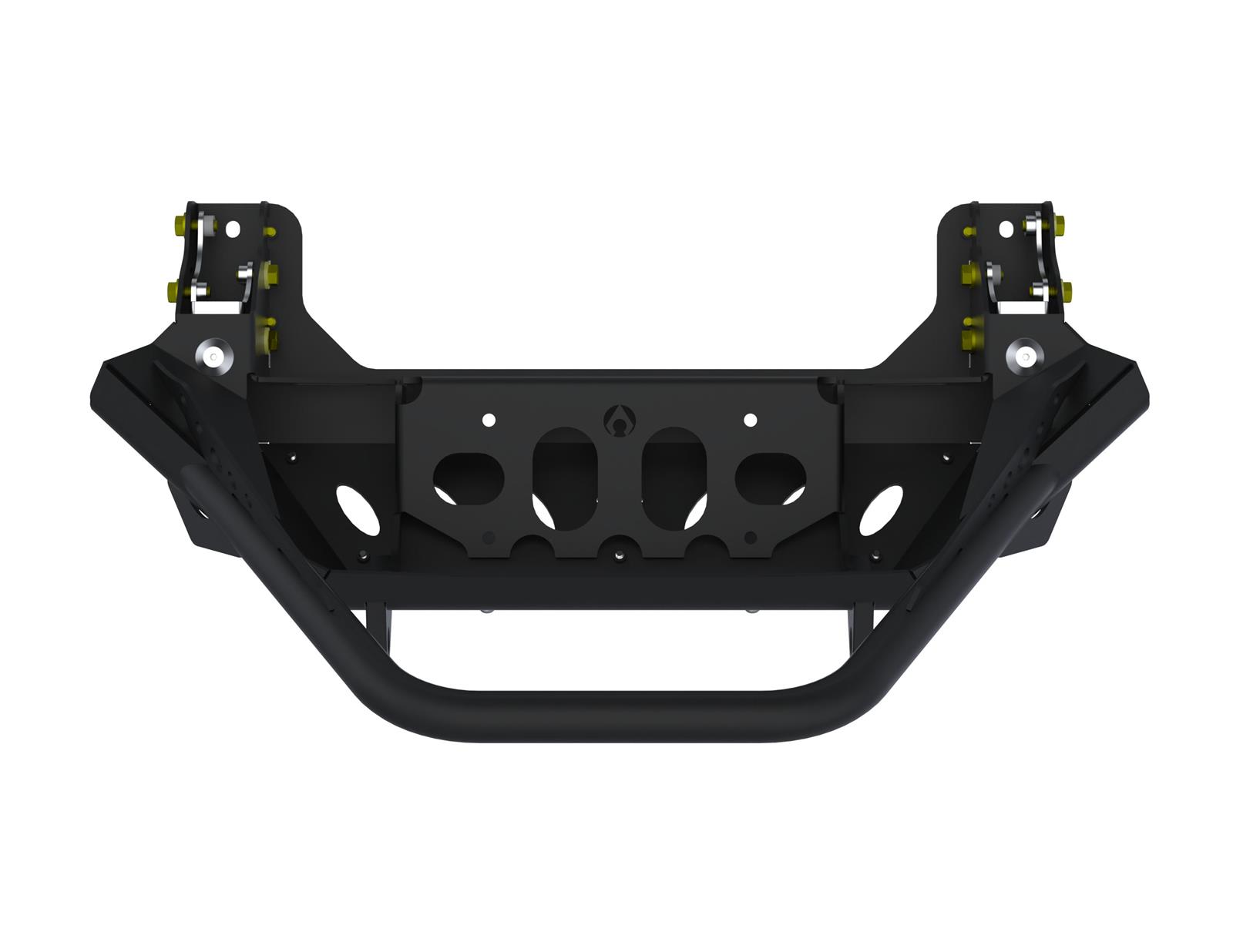 Artec Industries High-Clearance Front Bumpers for 2020-2024 GLADIATOR, 2007-2024 WRANGLER, 2018 WRANGLER JK - JJ9022 Bumper, Bantam Series, High Clearance, With Hoop Guard, Front, Fabricated, Steel, Black Powdercoated, Jeep, JL, JT, JK, Each thumbnail 5