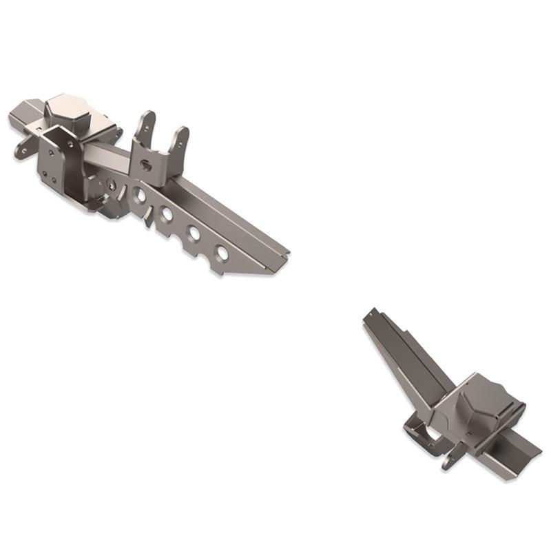 Artec Industries APEX 1-Ton Front Axle Swap Truss Kits for 2020-2024 GLADIATOR, 2007-2024 WRANGLER, 2018 WRANGLER JK - JK0993 Housing Brace, 1 Ton 9 in. Kit, Adjustable Upper Link Mount, Steel, Natural, Jeep, Spidertrax
