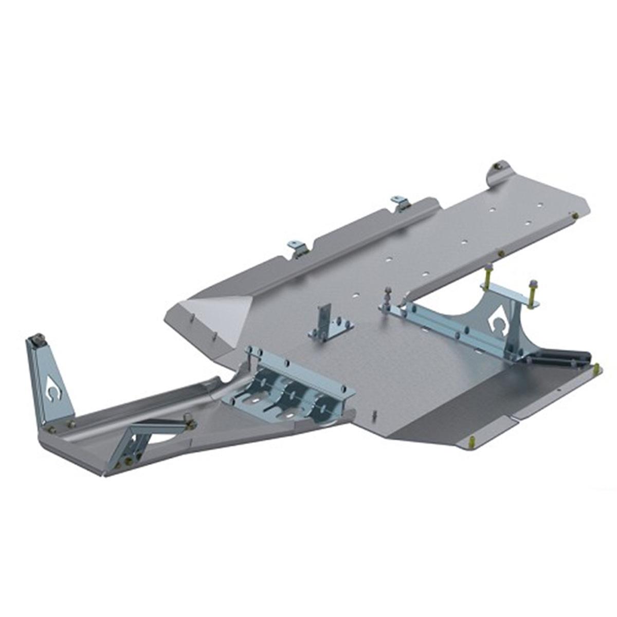 Artec Industries JK Under Armor Skid Plates JK1010 Plate, Armor, Belly Pan, Aluminum, Natural, Bolt-On, Jeep, Kit thumbnail 3