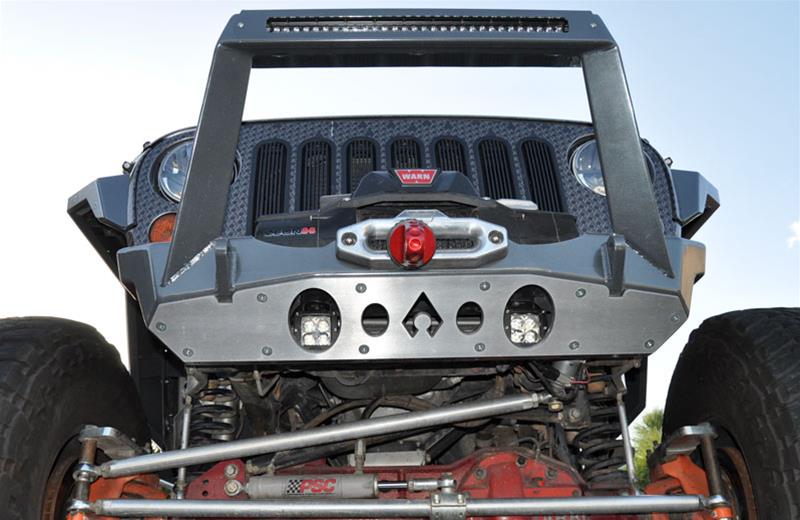 Artec Industries Bumpers JK2308 JK Front Bumper ROCK GUARD - ALUMINUM