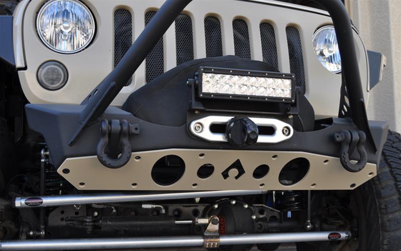 Artec Industries Bumpers JK2308 JK Front Bumper ROCK GUARD - ALUMINUM thumbnail 5