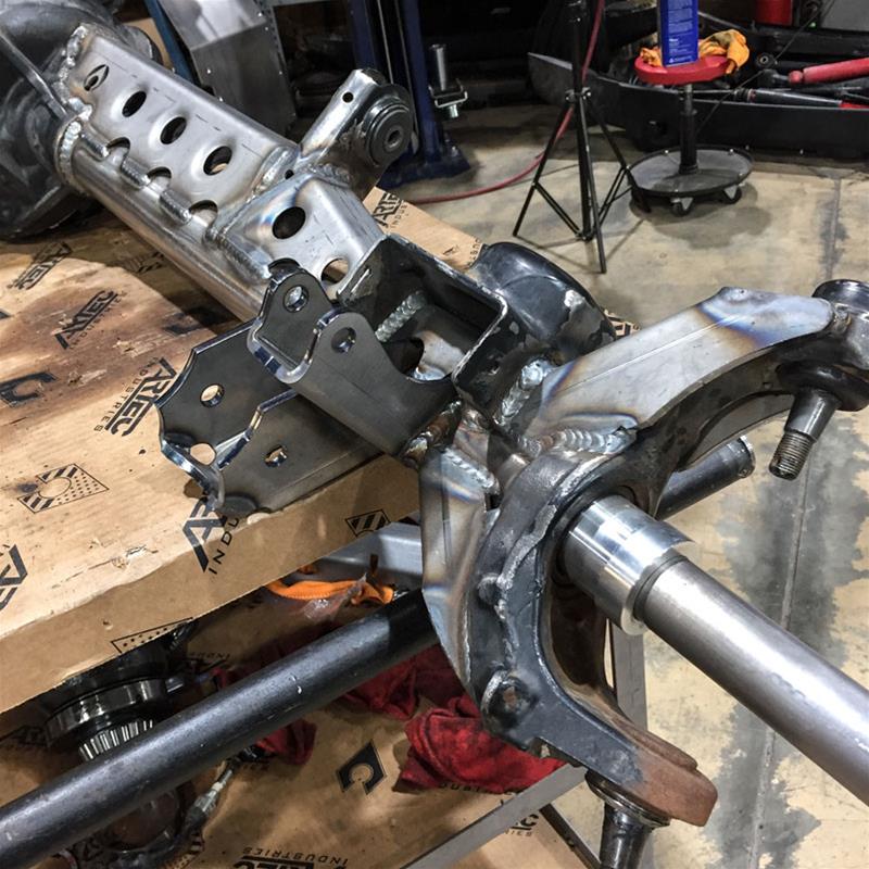 Artec Industries JK APEX Front Axle Trusses JK3051 Housing Brace, APEX, Truss, Steel, Natural, Jeep, Kit thumbnail 2