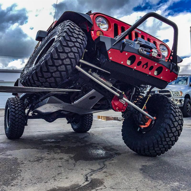 Artec Industries JK APEX Front Axle Armor Kits JK3056 Housing Brace, APEX, Armor, Steel, Natural, Stock Track Bar Height, Jeep, Kit
