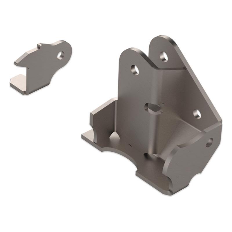 Artec Industries APEX Raised Track Bar Brackets JK4452 Bracket, Bracket, 3.00 in. Lift Minimum, Front, Steel, Natural, Jeep, Kit thumbnail 2