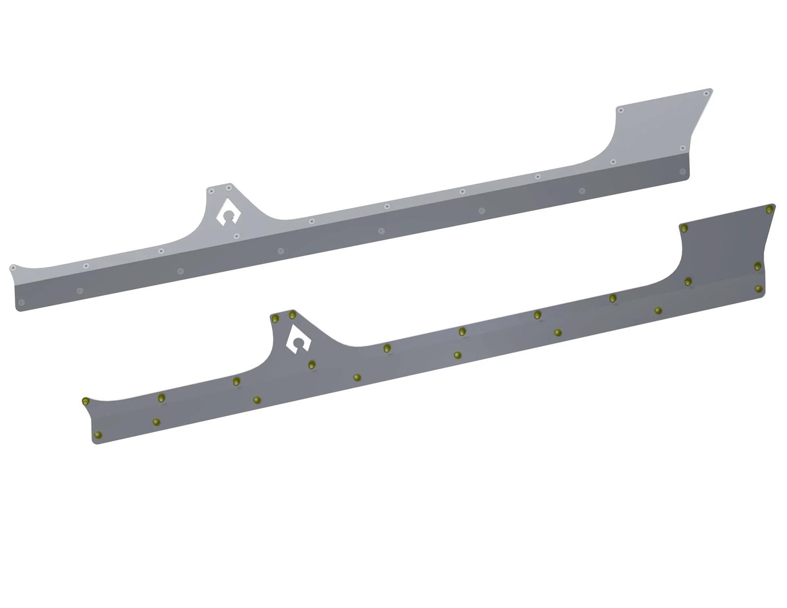 Artec Industries Rocker Panel Covers JL0300 JLU Aluminum Armor thumbnail 2