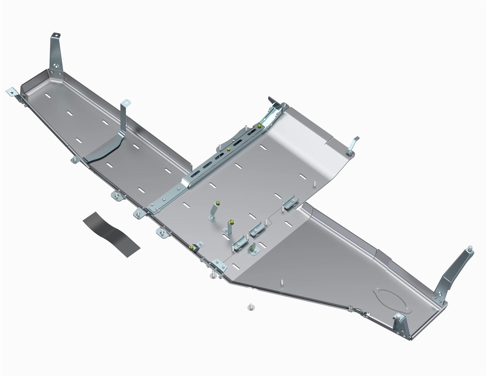 Artec Industries Skid Plates JL4111 JL 4XE BELLYPAN SKID With OIL DOOR 4DR 2.0L 2021-up thumbnail 2