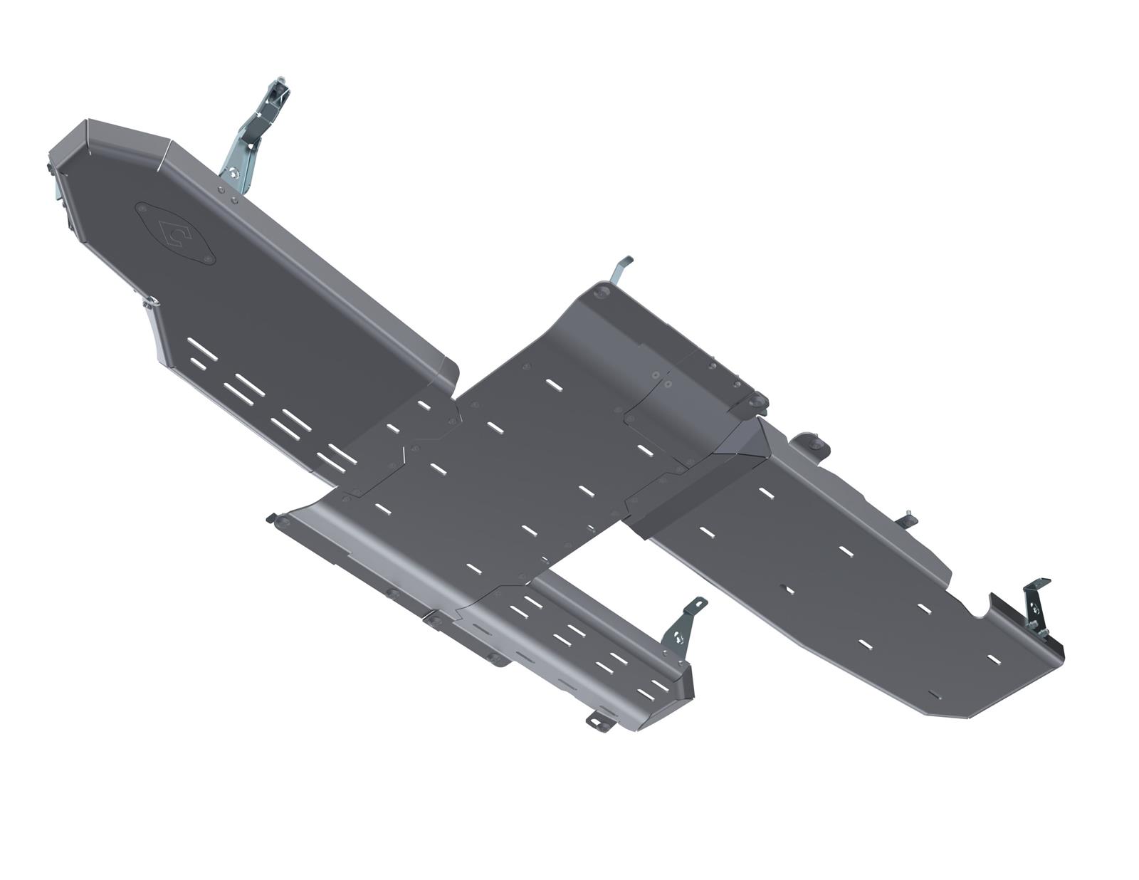 Artec Industries JLU Full Belly Pans JL4169 Skid Plate, Pan, Aluminum, Natural, Bolt-on, Jeep, 3.0L, Diesel, Kit thumbnail 3
