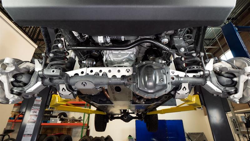 Artec Industries JT APEX Front Axle Armor Kits JL4511 Housing Brace, APEX, Armor, Steel, Natural, Jeep, Kit thumbnail 3