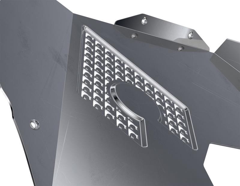 Artec Industries JL Front Inner Fenders JL5106 Wheel Housings, Fenders, Left and Right, Aluminum, Natural, Vented Design with Cutouts for Coil Spring, Jeep, Pair