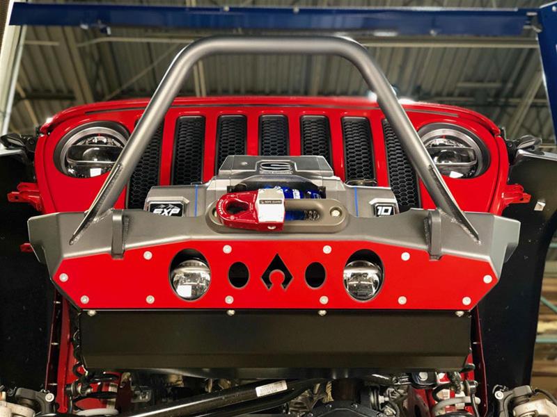 Artec Industries Nighthawk Series Front Sway Bar Skid Plates JL5304 Swaybar SKID,JL Swaybar SKID thumbnail 4