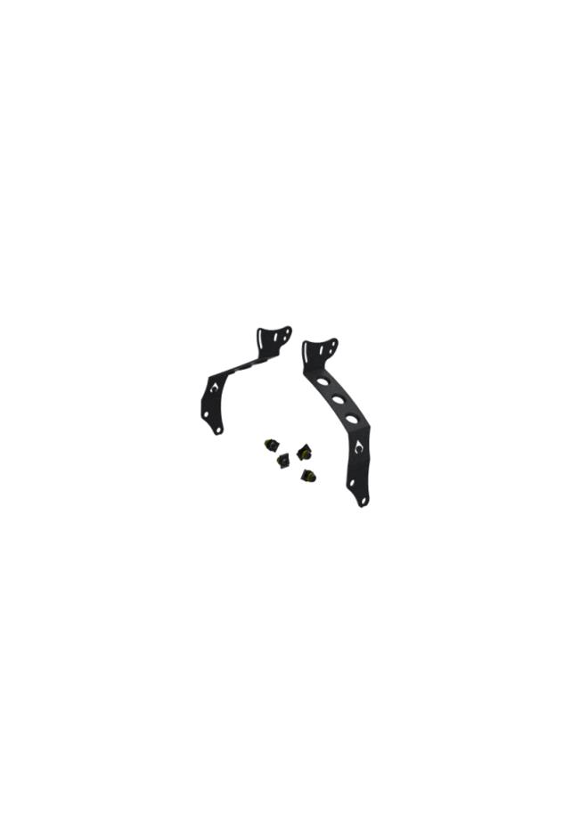 Artec Industries LED Light Bar Bumper Mounts for 2020-2024 GLADIATOR, 2018-2024 WRANGLER - JL5616 Mounting Bracket, 20 in. Bar, Steel, Black Powdercoat, Jeep, JL/JT, Kit thumbnail 2
