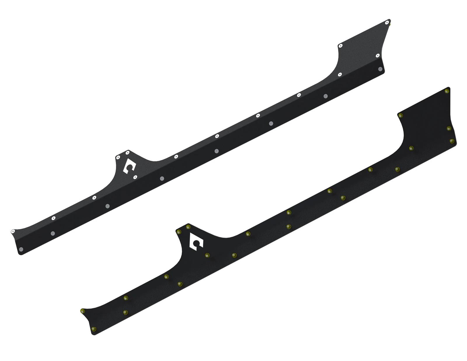 Artec Industries Rocker Panel Covers JL9300 JLU Aluminum Armor Powder Coated