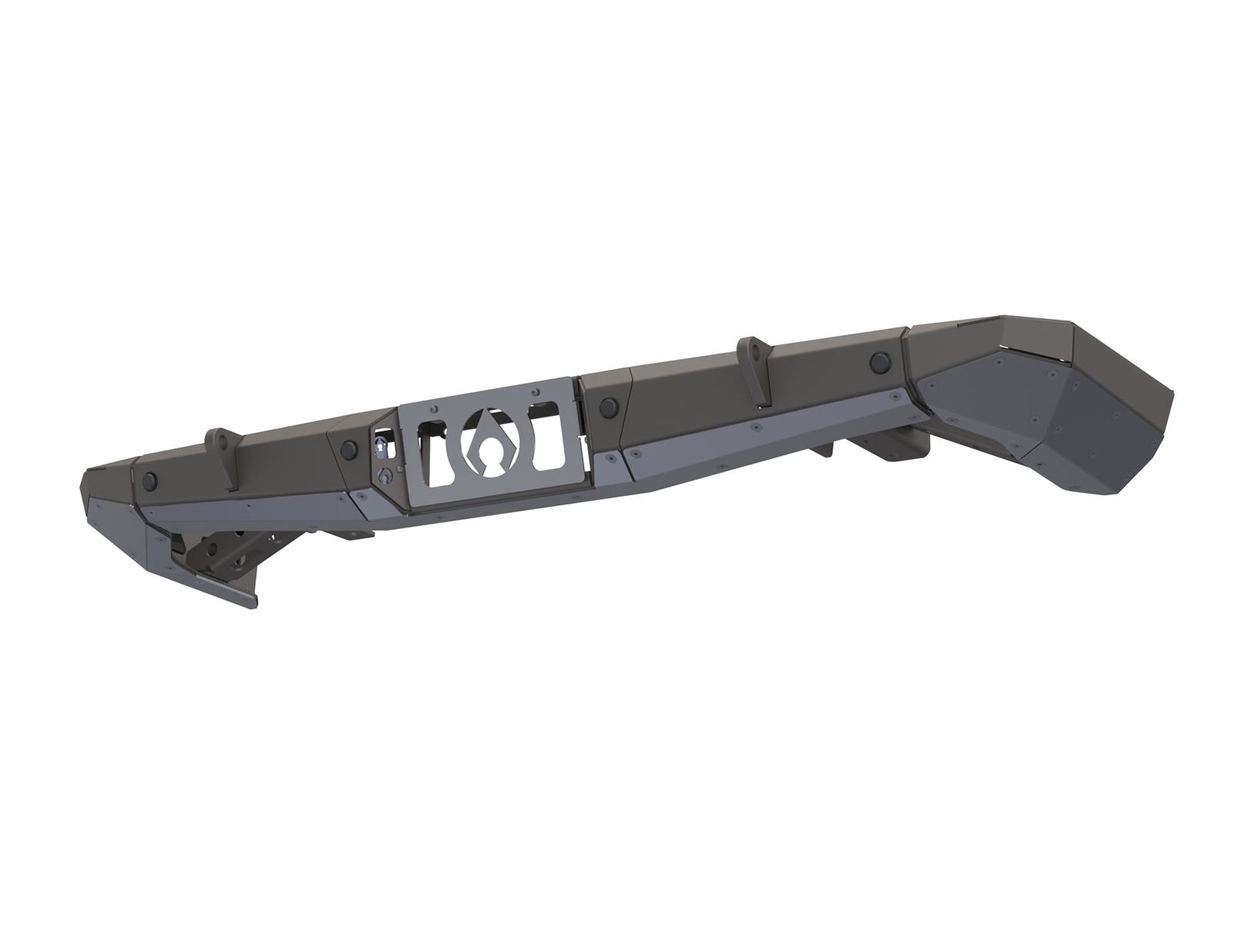 Artec Industries High-Clearance Rear Bumpers for 2020-2024 GLADIATOR - JT0020 Bumper, Bantam Series, High Clearance, Rear, Fabricated, Steel, Natural, Jeep, JT, Each thumbnail 2