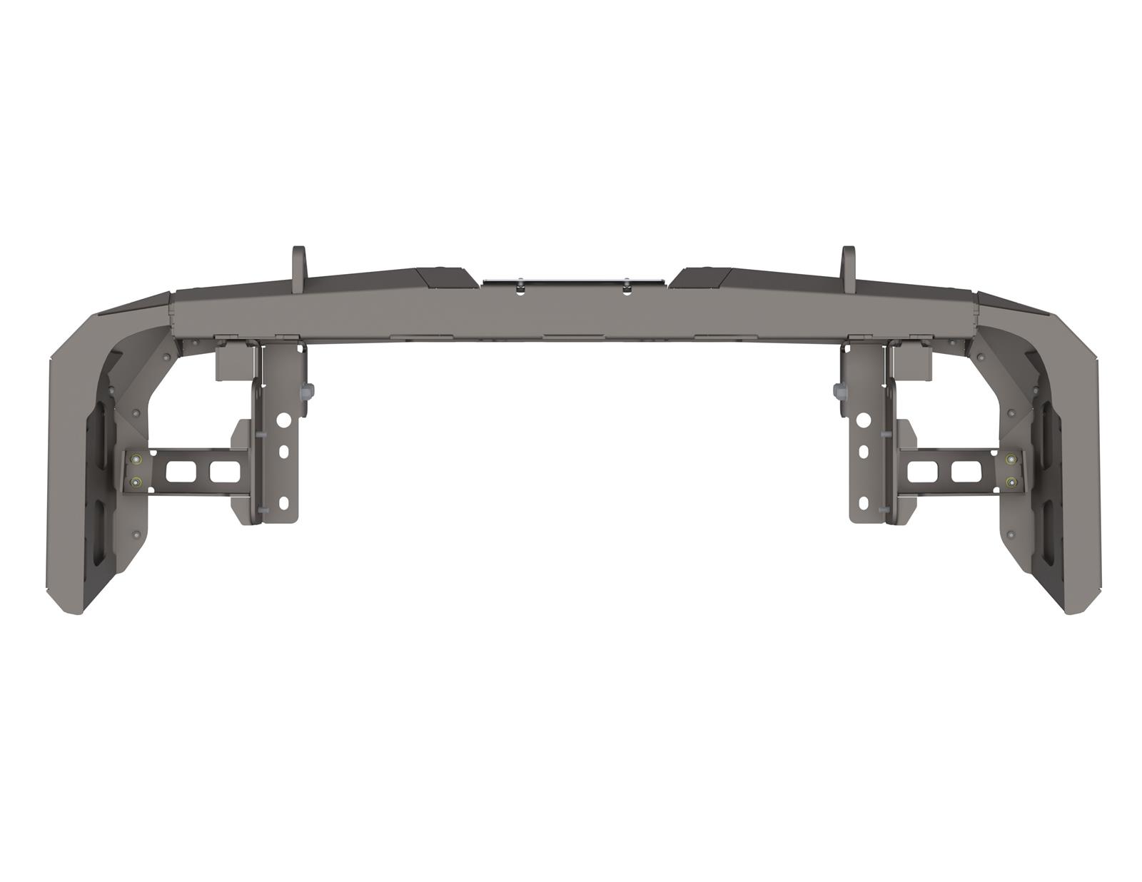 Artec Industries High-Clearance Rear Bumpers for 2020-2024 GLADIATOR - JT0020 Bumper, Bantam Series, High Clearance, Rear, Fabricated, Steel, Natural, Jeep, JT, Each thumbnail 9