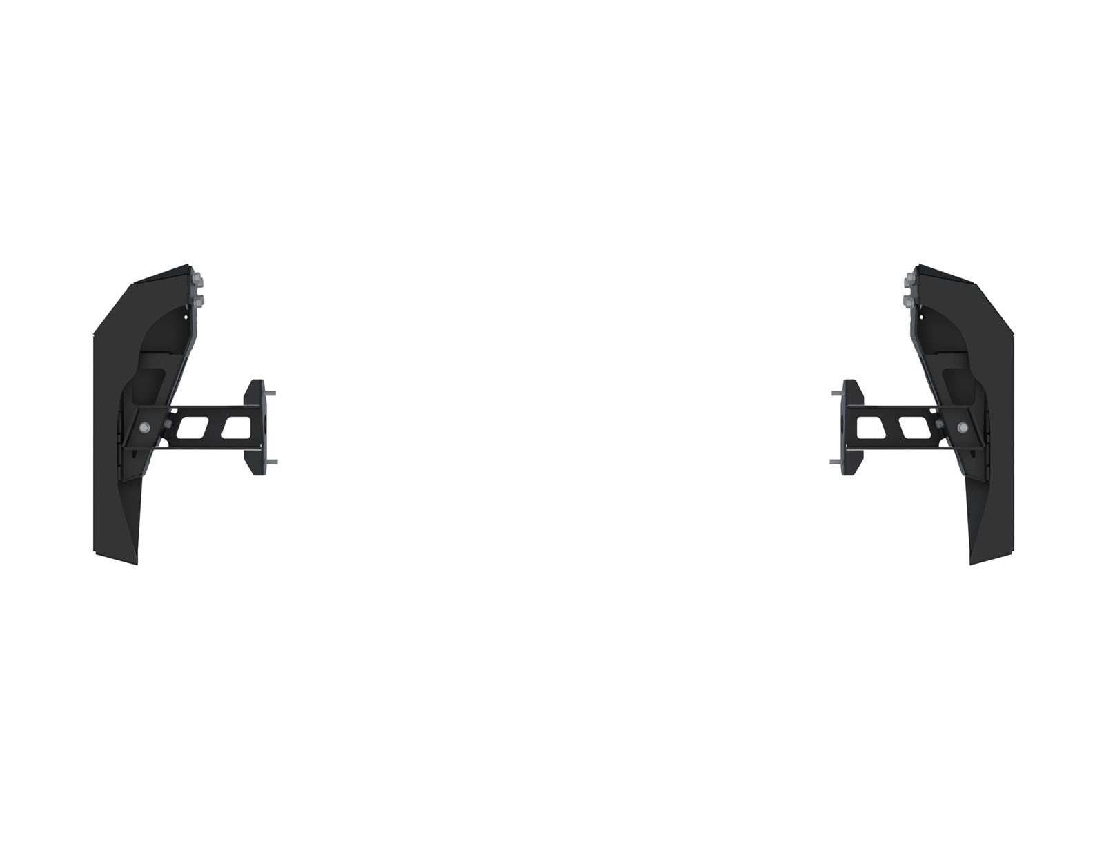 Artec Industries Rear Bumper Skid Plates for 2020-2023 GLADIATOR - JT0118 Plate, High Clearance Comp, Bumper, Corner Pod, Jeep, JT, Steel, Natural, Kit thumbnail 2