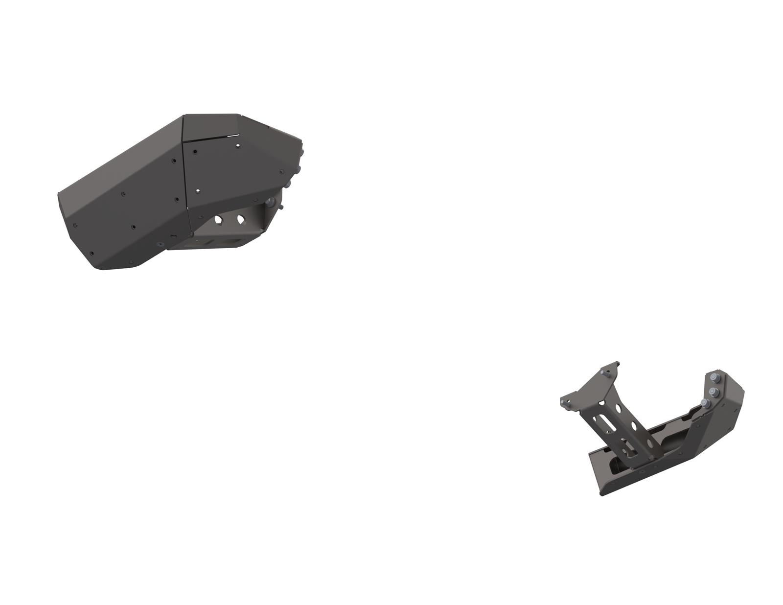 Artec Industries High-Clearance Rear Bumper Corner Pods JT0120 Guards, Bantam Series, Pods, High Clearance, Steel, Natural, Rear, Jeep, JT, Pair thumbnail 5