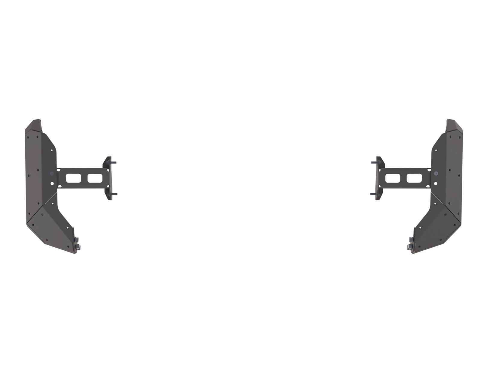 Artec Industries High-Clearance Rear Bumper Corner Pods JT0120 Guards, Bantam Series, Pods, High Clearance, Steel, Natural, Rear, Jeep, JT, Pair thumbnail 6
