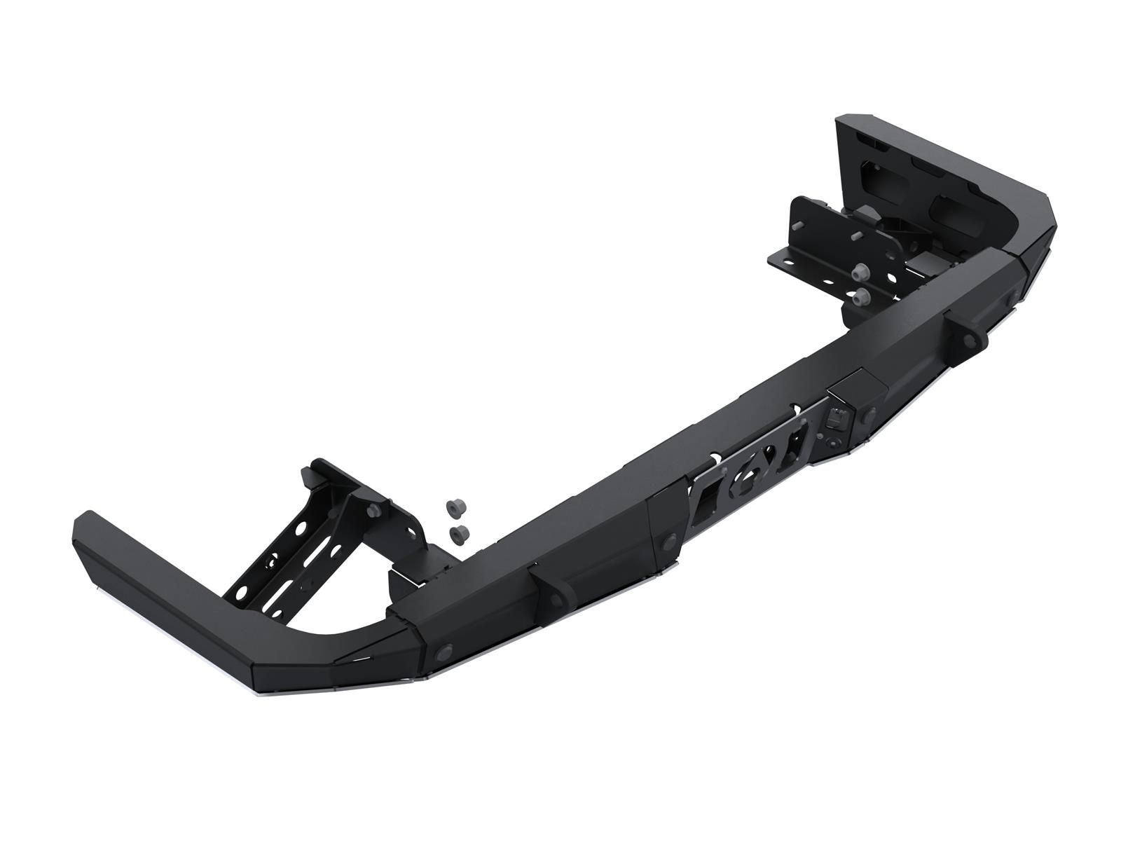 Artec Industries High-Clearance Rear Bumpers for 2020-2024 GLADIATOR - JT9020 Bumper, Bantam Series, High Clearance, Rear, Fabricated, Steel, Black Powdercoated, Jeep, JT, Each thumbnail 6