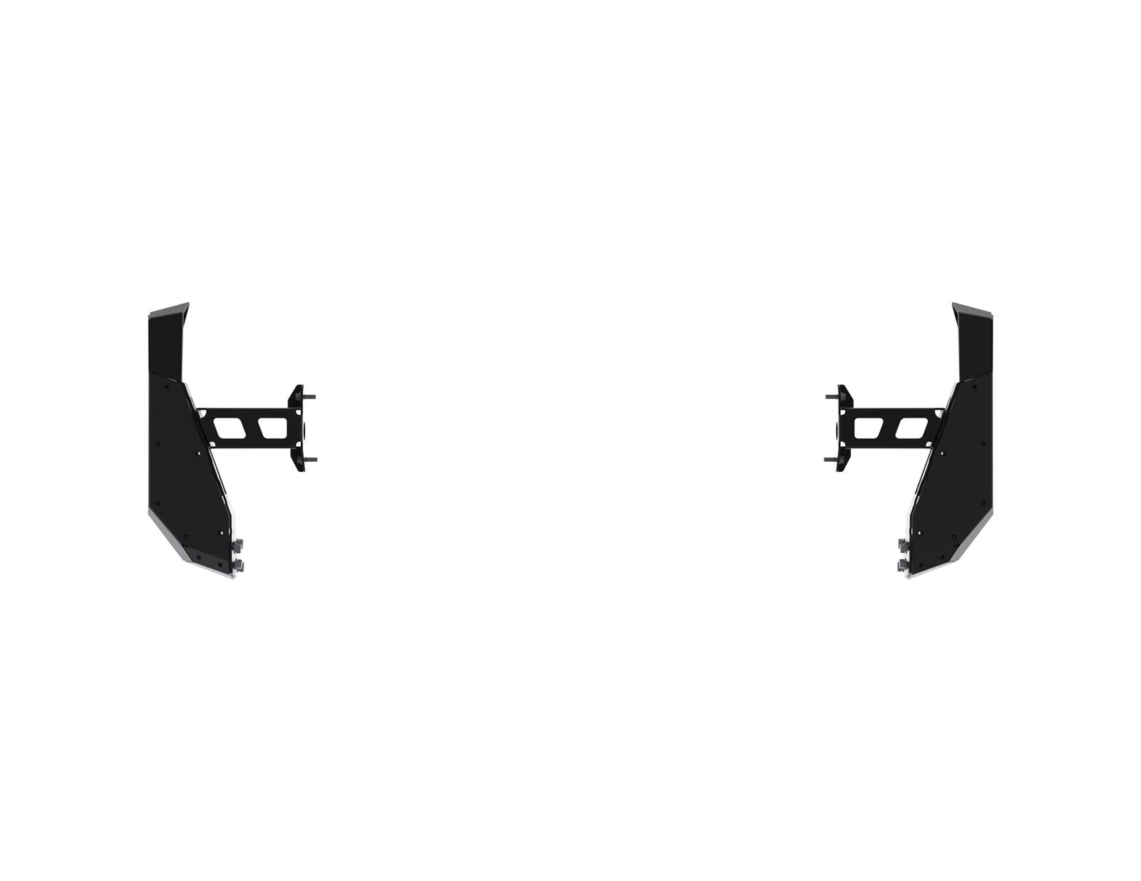 Artec Industries High-Clearance Rear Bumper Corner Pods JT9118 Guards, Bantam Series, Pods, High Clearance Comp, Steel, Black Powdercoated, Jeep, JT, Pair thumbnail 5