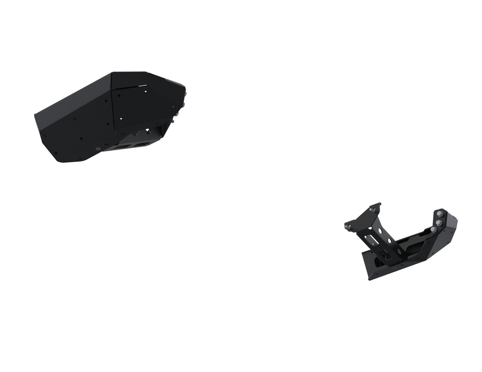 Artec Industries High-Clearance Rear Bumper Corner Pods JT9120 Guards, Bantam Series, Pods, High Clearance, Steel, Black Powdercoated, Jeep, JT, Pair thumbnail 5