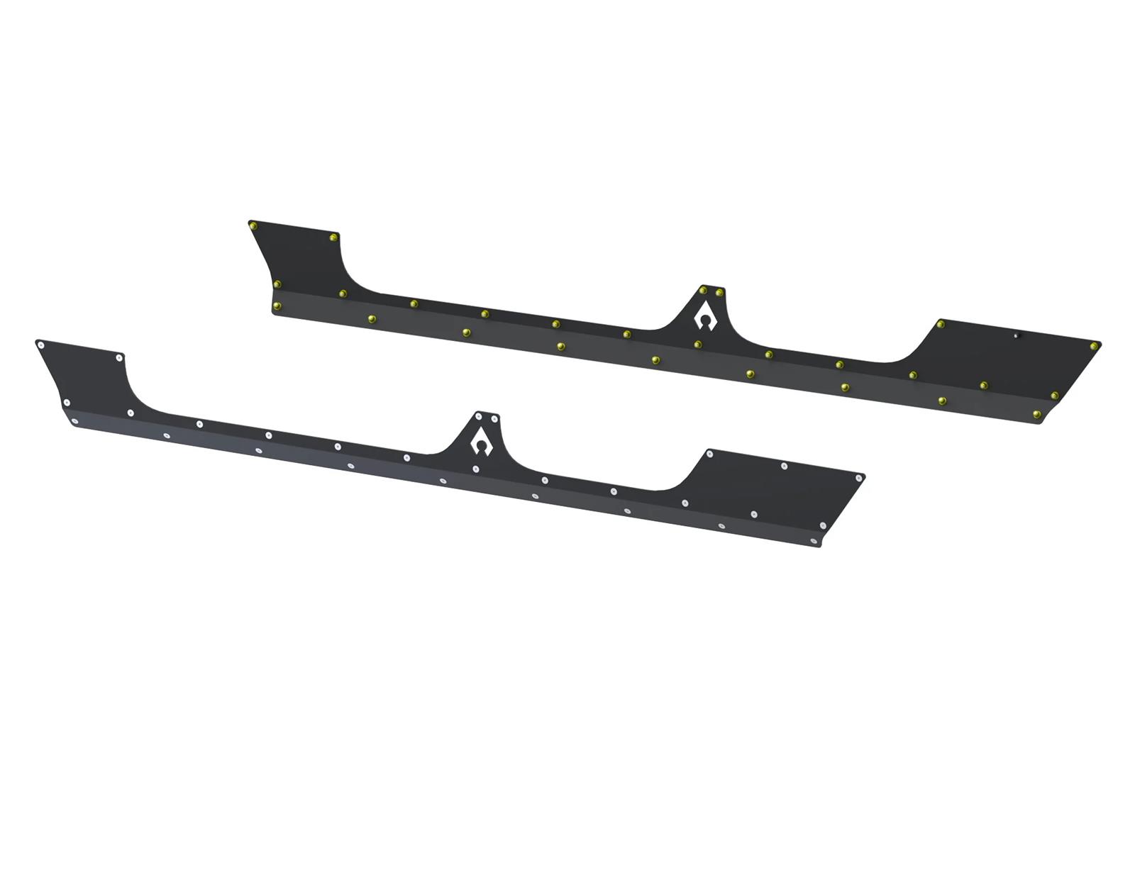 Artec Industries Rocker Panel Covers JT9400 JT Aluminum Armor Powder Coated